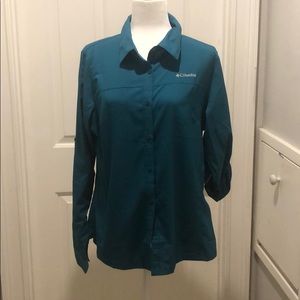 Columbia Women’s Blue Meadowgate Long Sleeve